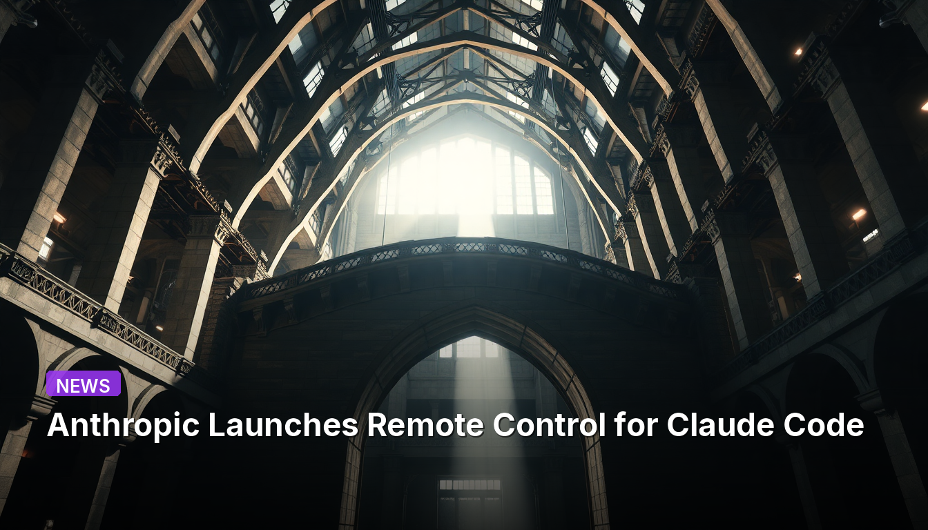 Anthropic Launches Remote Control for Claude Code