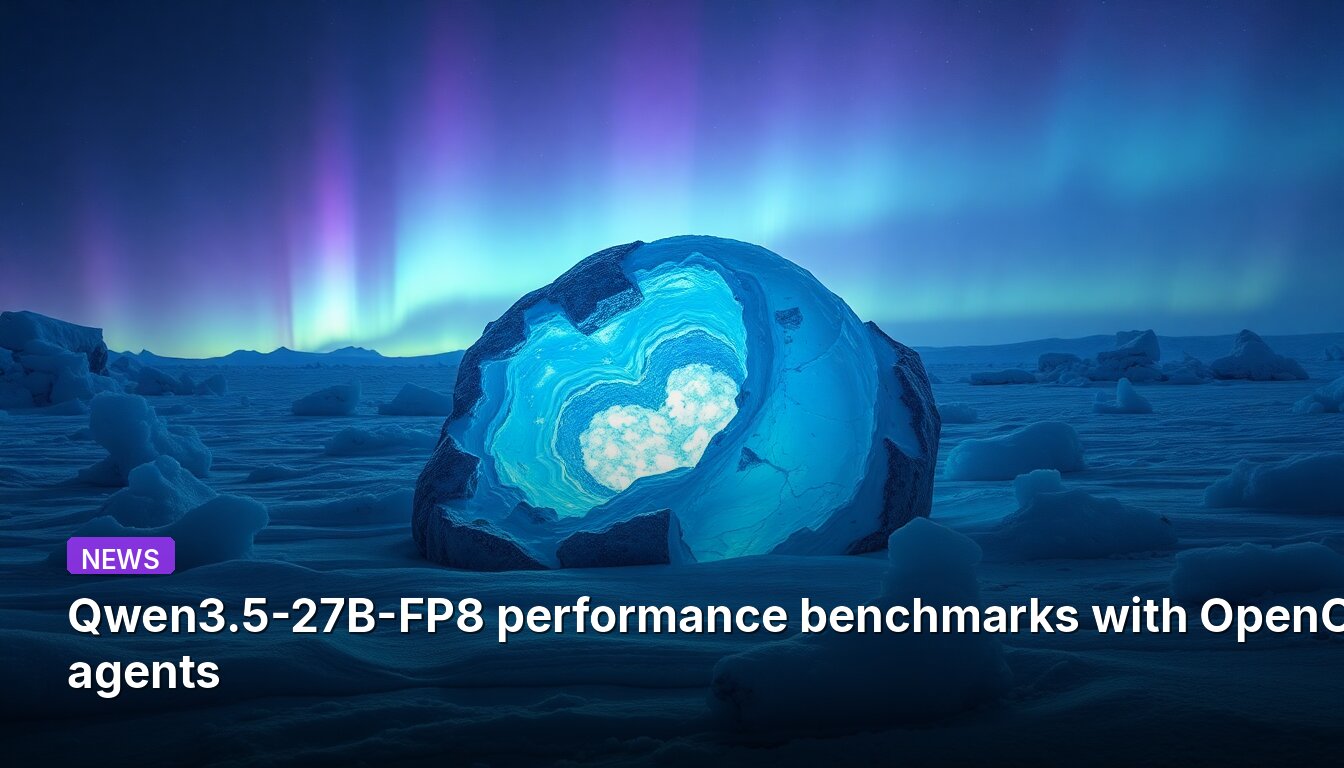 Бенчмарки производительности Qwen3.5-27B-FP8 с агентами OpenClaw.