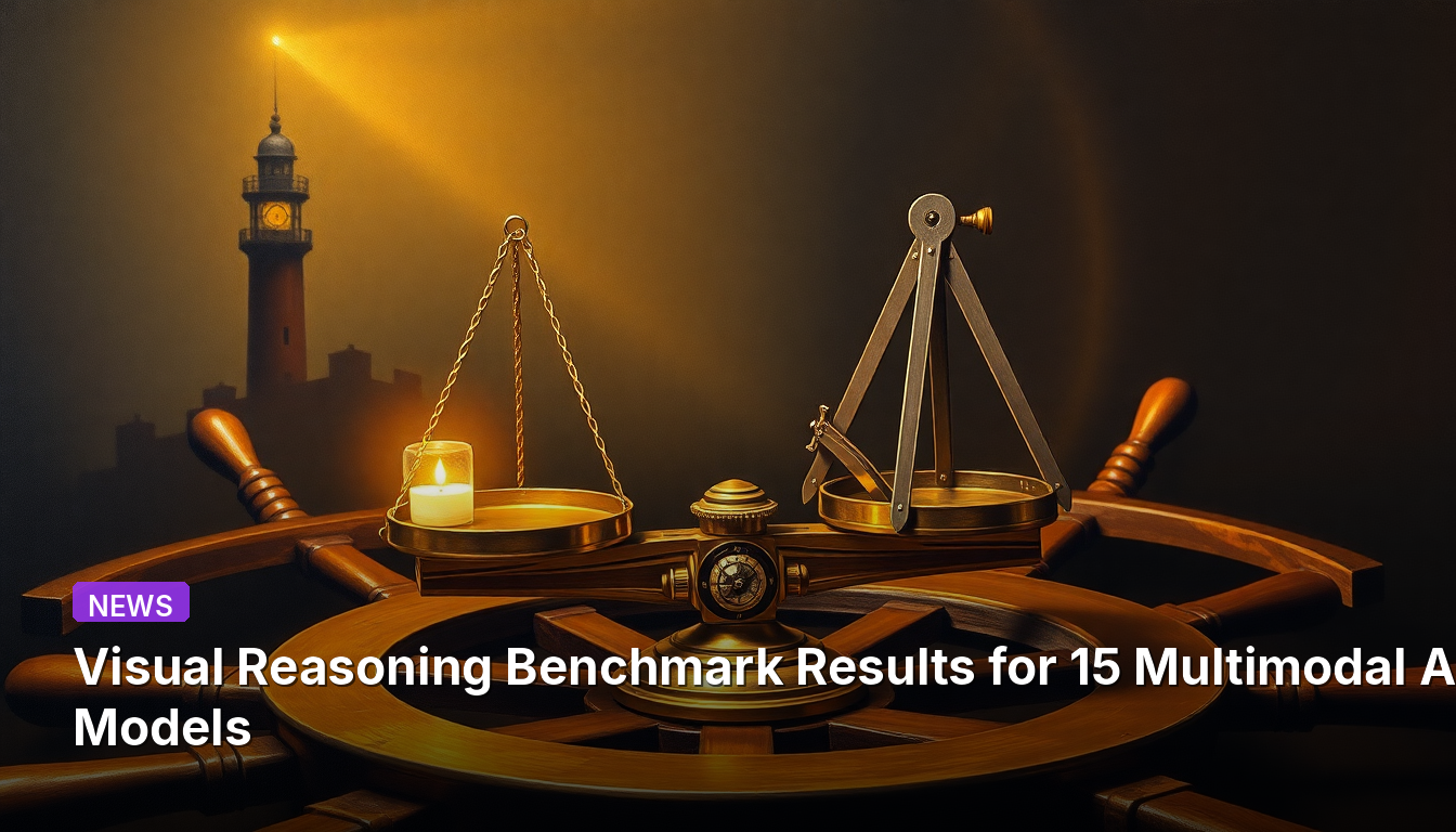 Resultados de Benchmark de Raciocínio Visual para 15 Modelos de IA Multimodal
