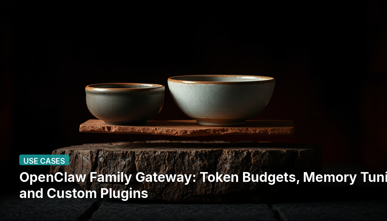 OpenClaw Family Gateway: Token-Budgets, Speicheroptimierung und benutzerdefinierte Plugins