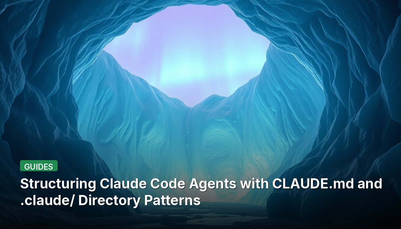 Estructurando Agentes de Código Claude con Patrones de CLAUDE.md y Directorio .claude/