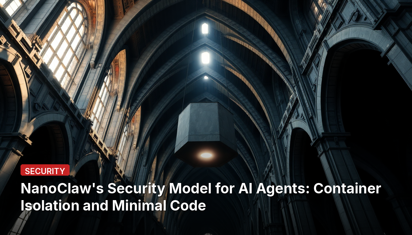 Modèle de sécurité de NanoClaw pour les agents IA : Isolation par conteneurs et code minimal