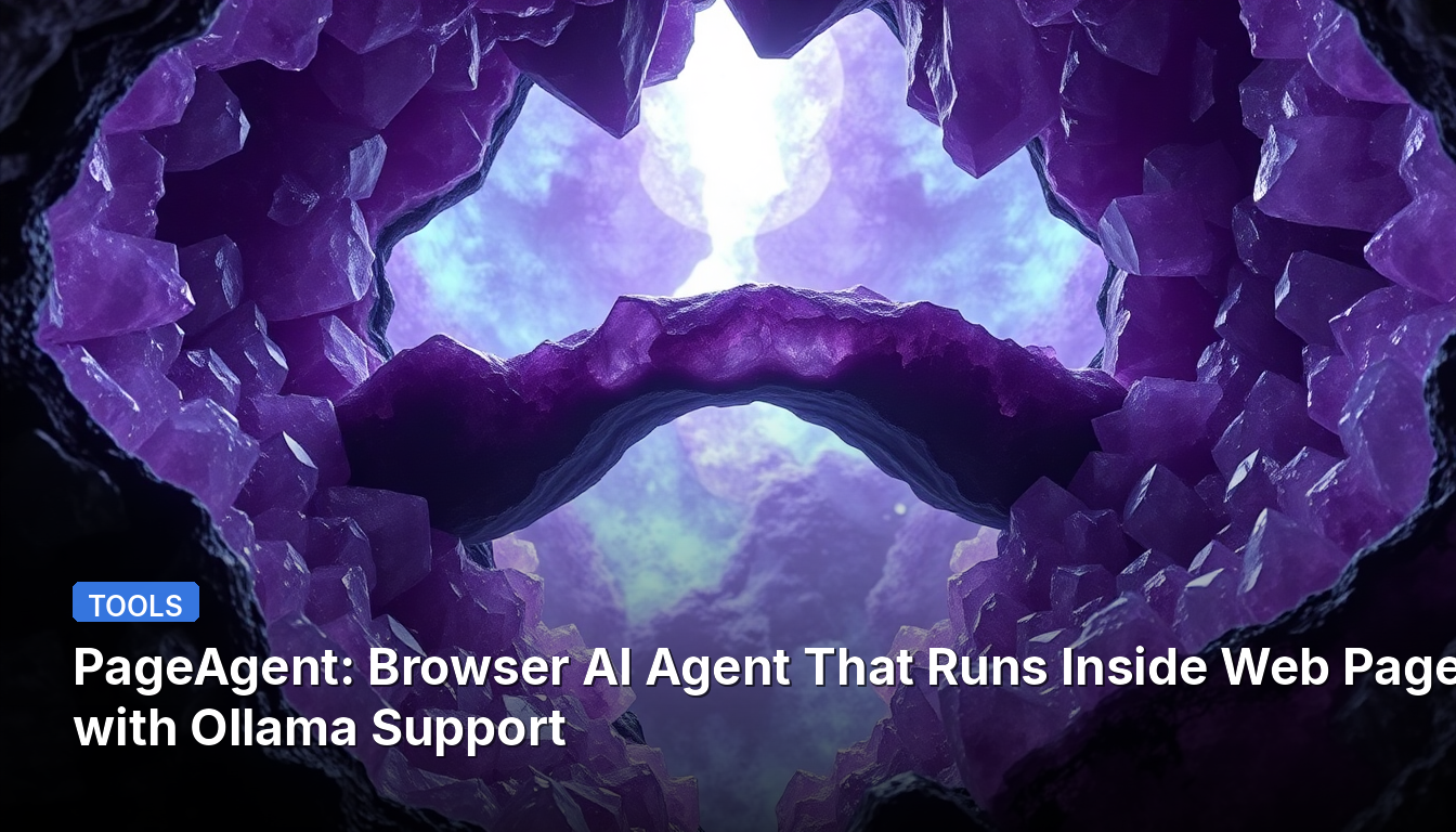 PageAgent: Agente de IA para Navegador que Opera Dentro de Páginas Web com Suporte a Ollama