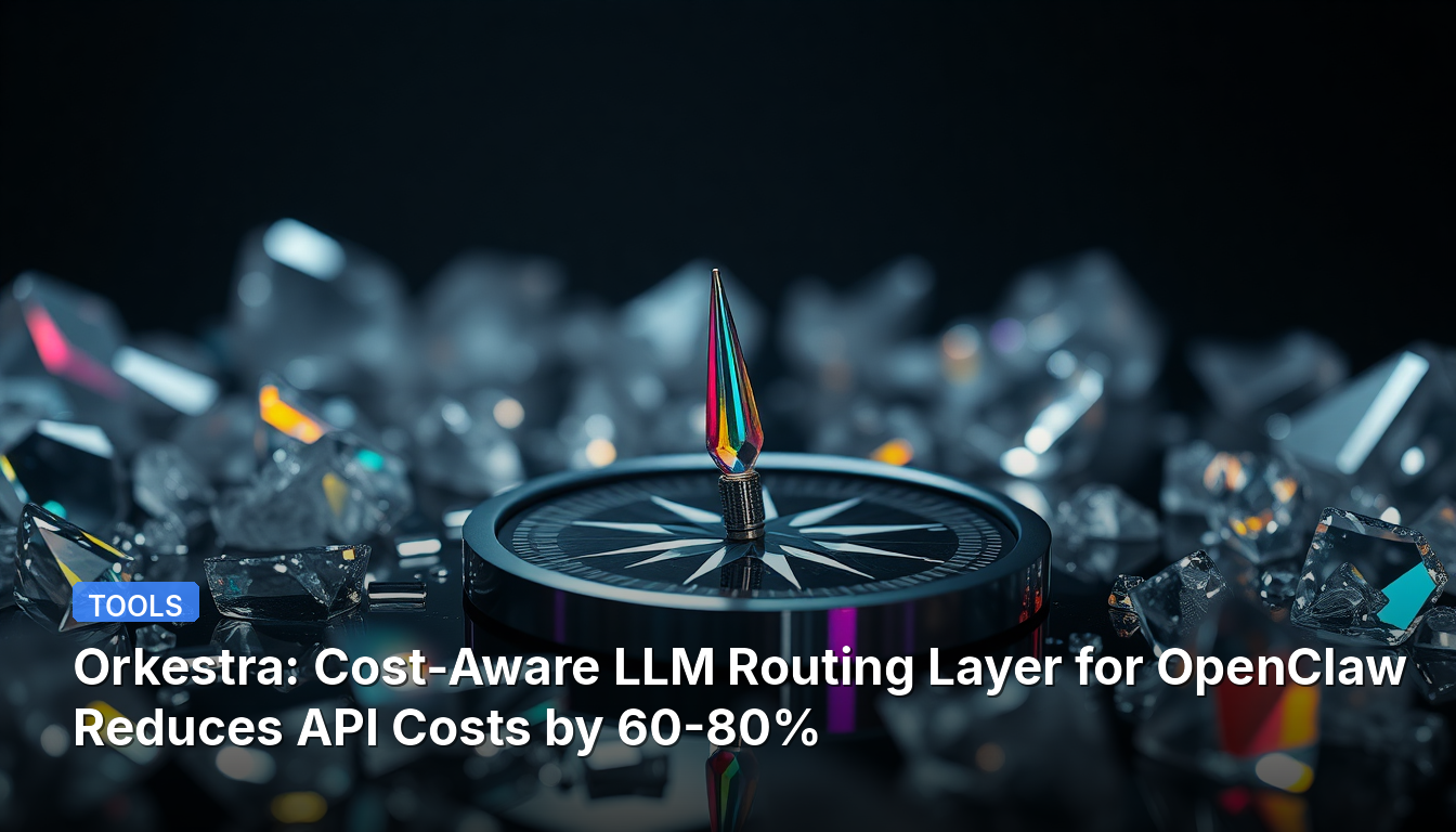 オーケストラ：OpenClaw向けコスト認識型LLMルーティングレイヤーにより、APIコストを60〜80％削減