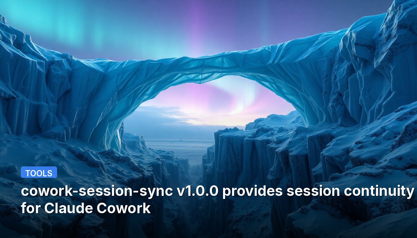 cowork-session-sync v1.0.0 proporciona continuidad de sesión para Claude Cowork.