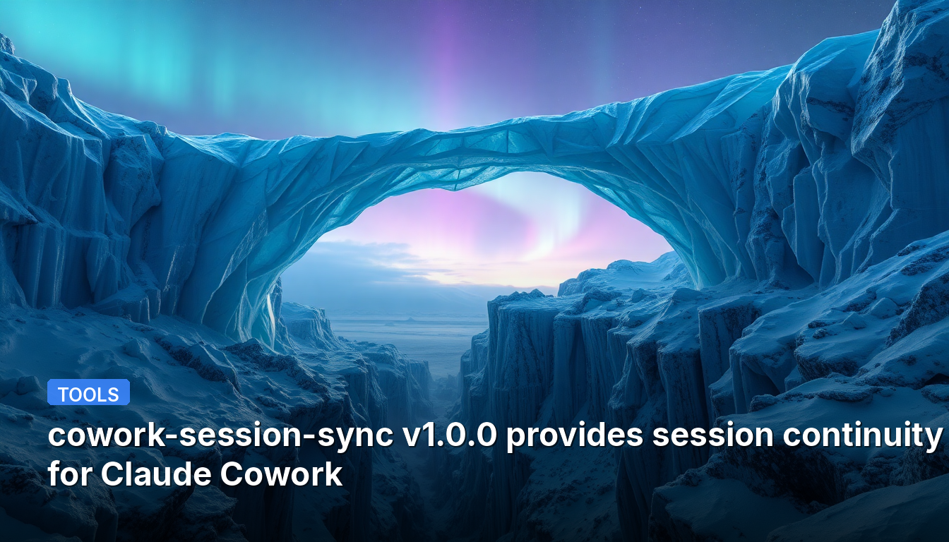 cowork-session-sync v1.0.0 assure la continuité des sessions pour Claude Cowork