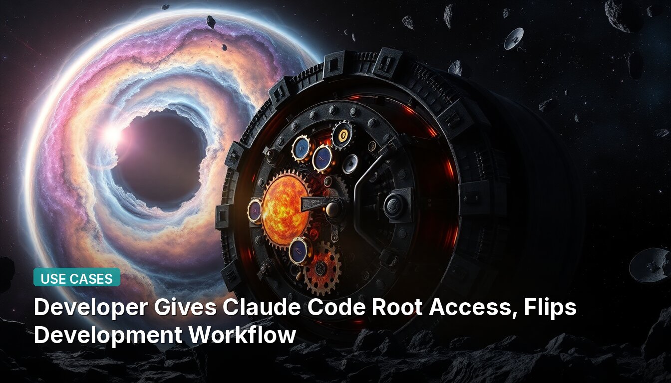 Desarrollador le da a Claude acceso root al código, revoluciona el flujo de desarrollo.