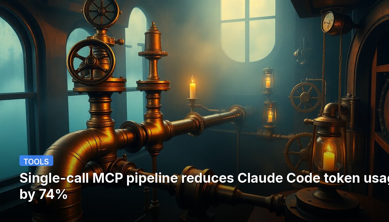 Einzelaufruf-MCP-Pipeline reduziert den Claude-Code-Token-Verbrauch um 74 %