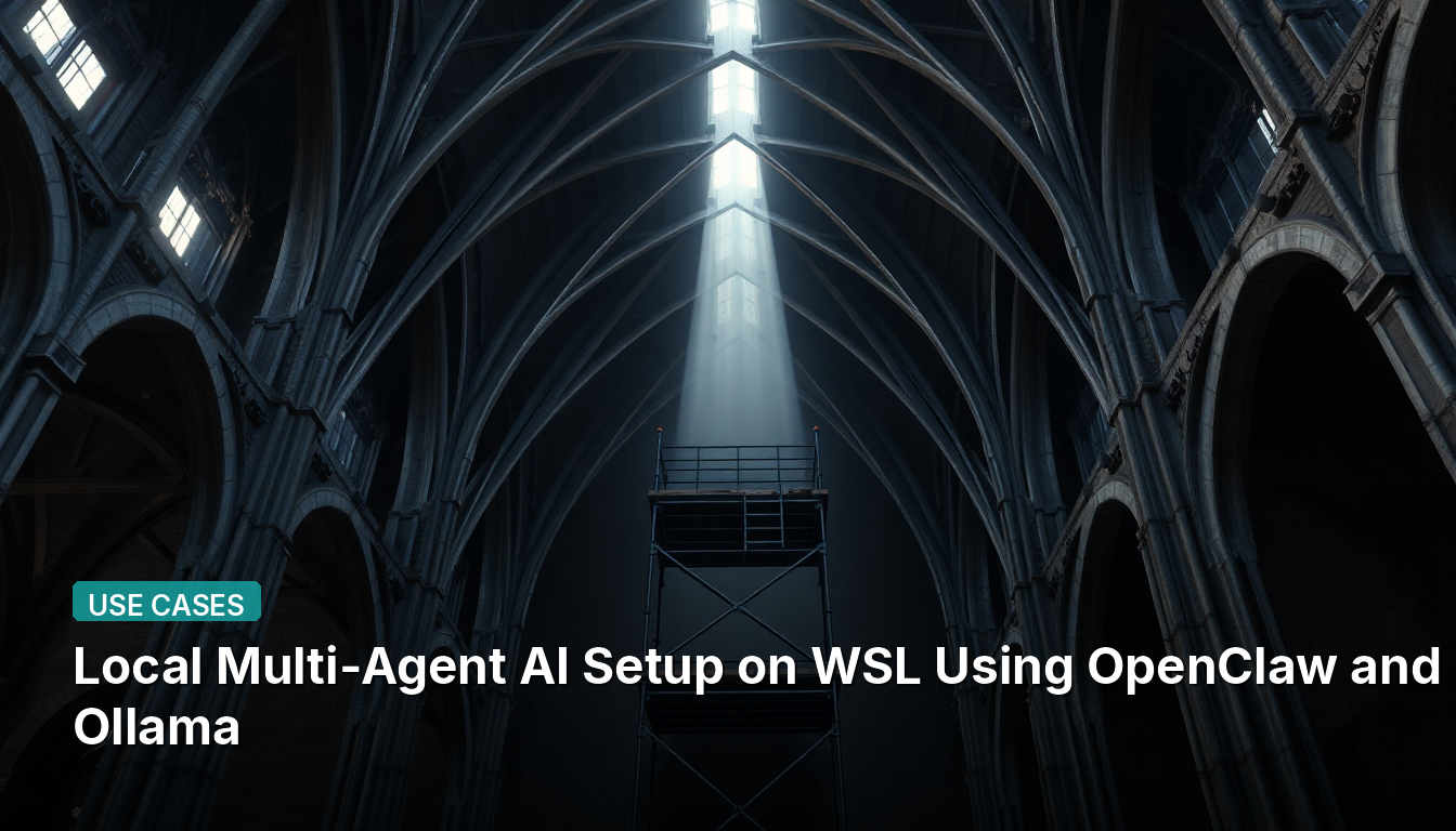 Configuração Local de IA Multi-Agente no WSL Usando OpenClaw e Ollama