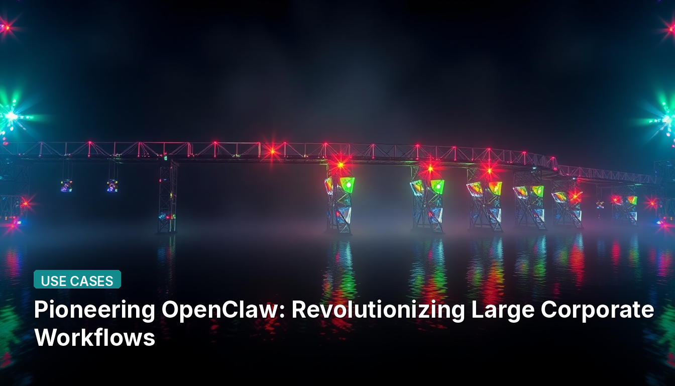 Пионерский OpenClaw: Революция в крупных корпоративных рабочих процессах