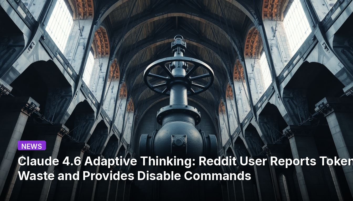 Claude 4.6 Pensamiento Adaptativo: Usuario de Reddit Informa Desperdicio de Tokens y Proporciona Comandos de Desactivación
