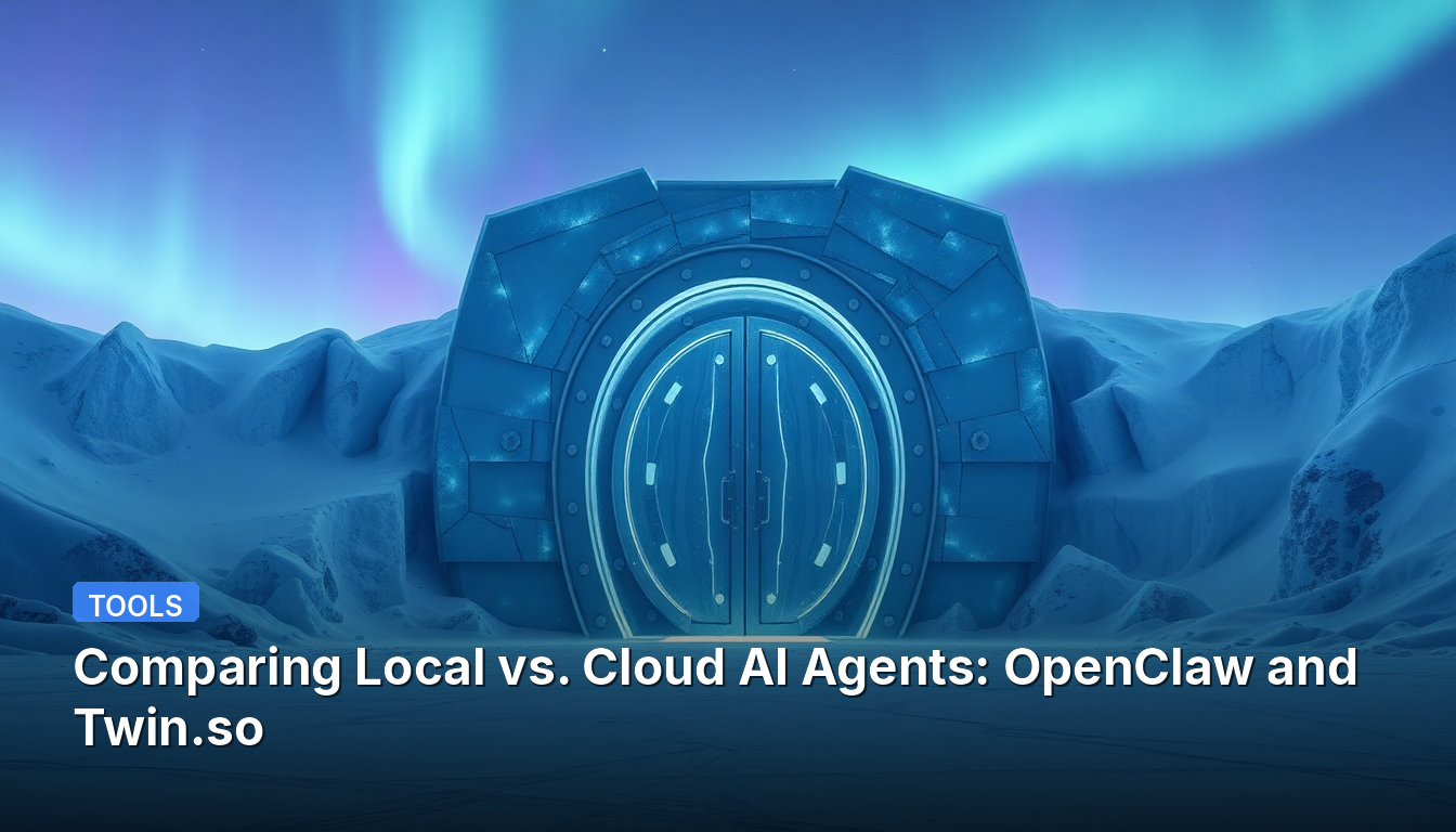 Comparando Agentes de IA Locais vs. na Nuvem: OpenClaw e Twin.so