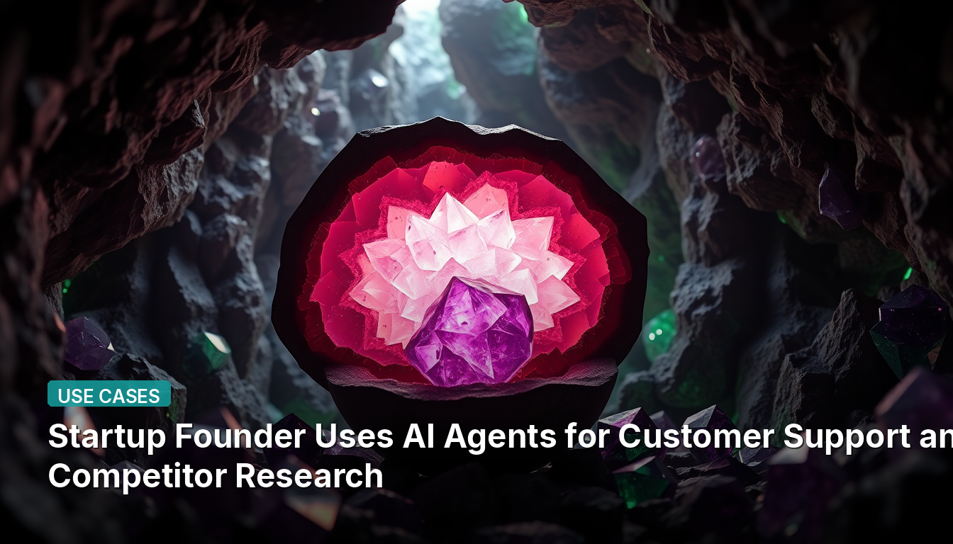Fundador de Startup Usa Agentes de IA para Suporte ao Cliente e Pesquisa de Concorrentes
