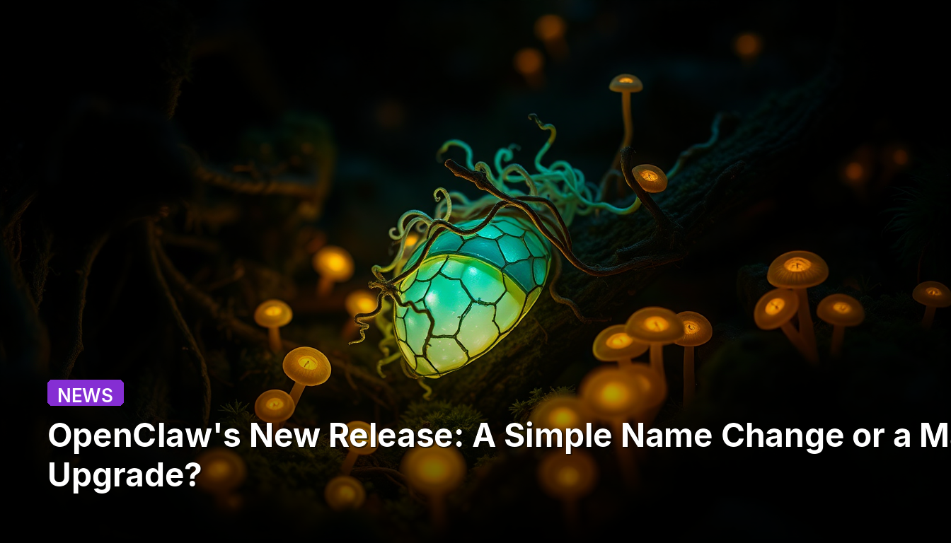 Nouvelle version d'OpenClaw : Simple changement de nom ou mise à niveau majeure ?