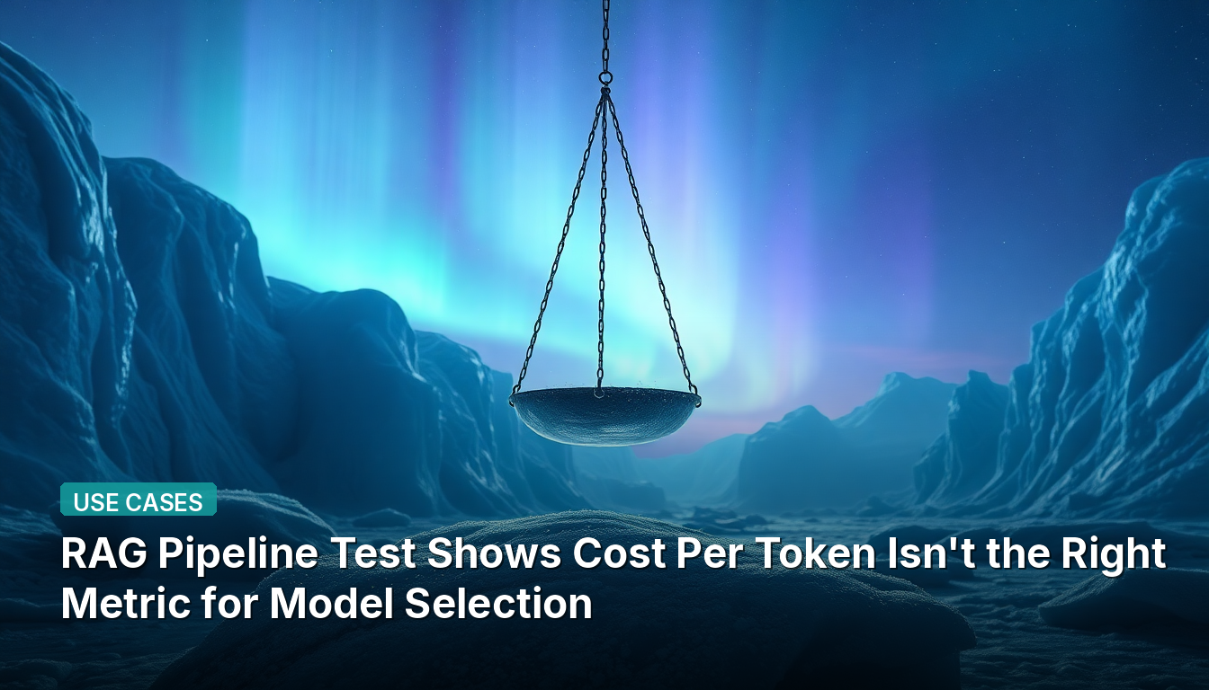 Teste do Pipeline RAG Mostra que o Custo por Token Não é a Métrica Correta para Seleção de Modelos