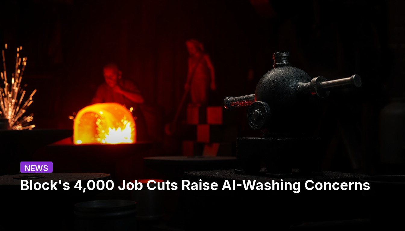 Block's 4,000 Job Cuts Raise AI-Washing Concerns