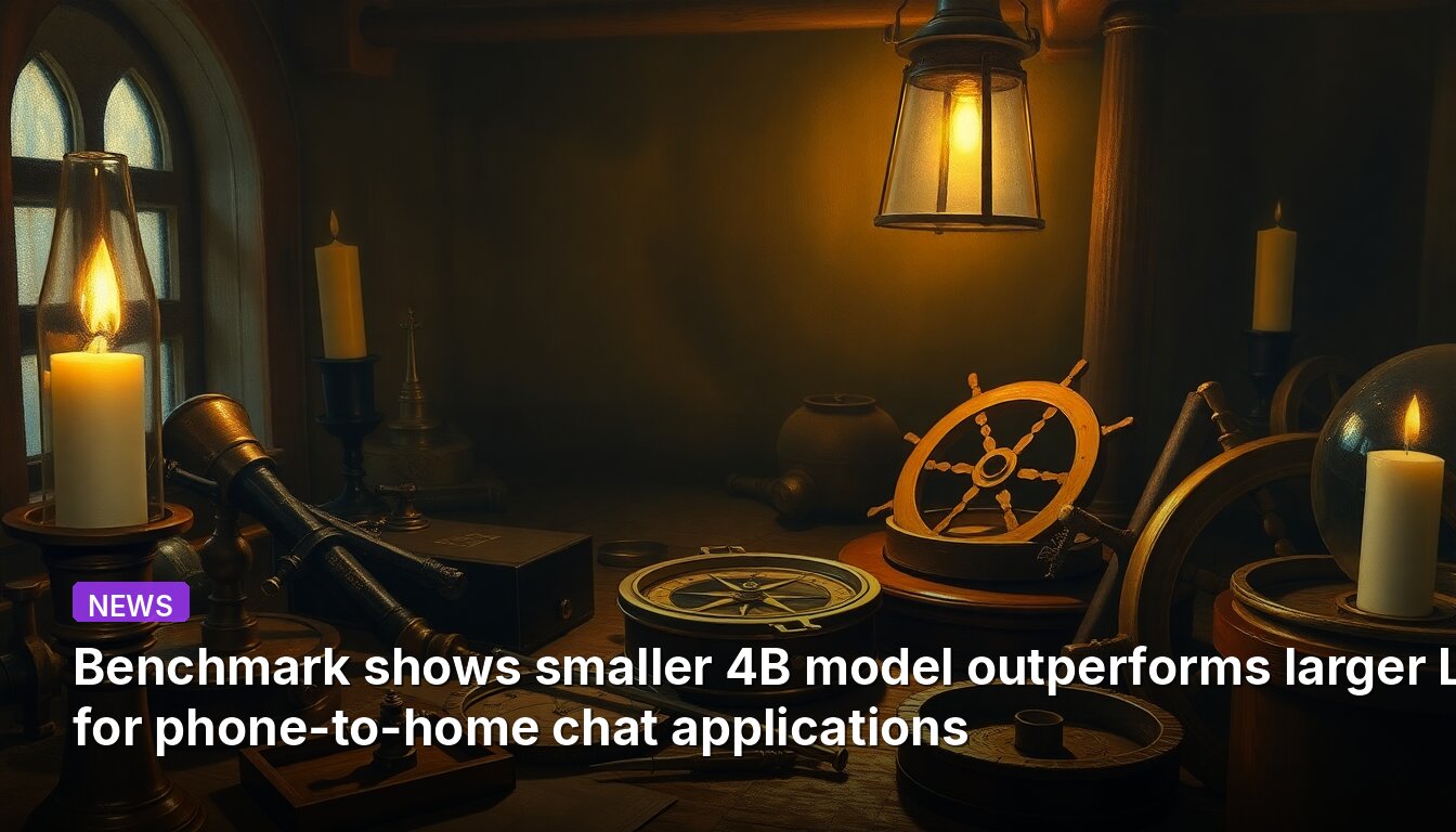 Benchmark zeigt, dass kleinere 4B-Modelle größere LLMs für Telefon-zu-Haus-Chatanwendungen übertreffen