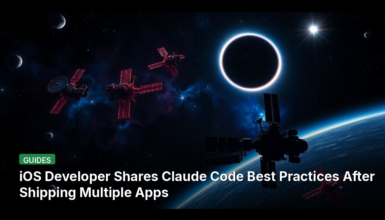 Desarrollador de iOS Comparte Mejores Prácticas de Código Claude Tras Lanzar Múltiples Aplicaciones